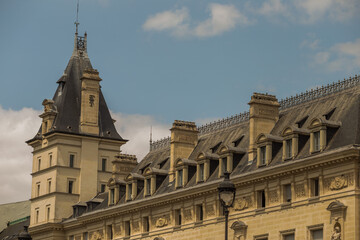 Obraz premium facade of the cathedral of st mary in brussels belgium
