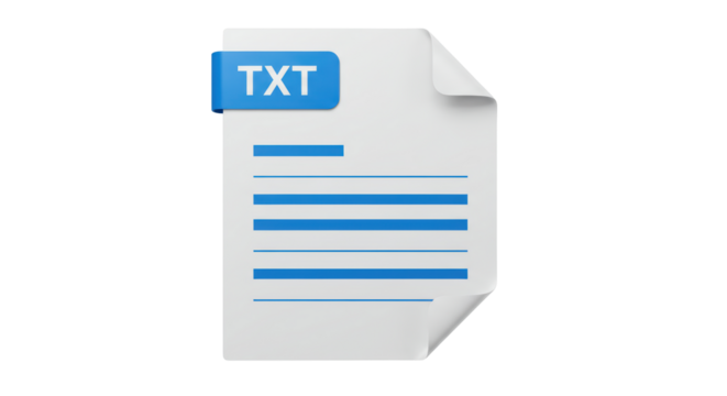 Isolated Text File