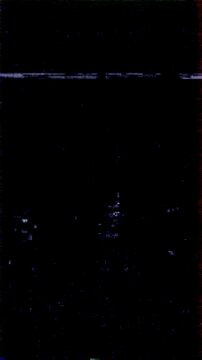 TV noise and static effects, including glitch lines from analog TV and bad signal interference. Features vertical screen distortion, corrupted visuals, VHS-style damage, flickering, and retro video ar