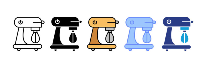 Knife Icon Set Multiple Style Collection