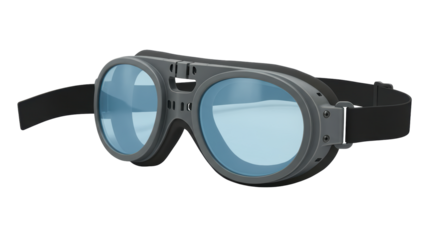 Isolated Retro Goggles