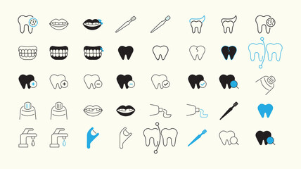 Dentistry symbol. Medical sign. Dental health. Tooth sign. Clean tooth. vector illustration EPS 10