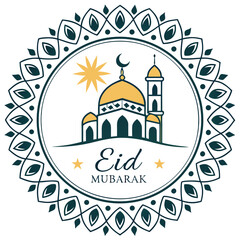 Eid Poster Design Spiritual Joy & Festive Mood