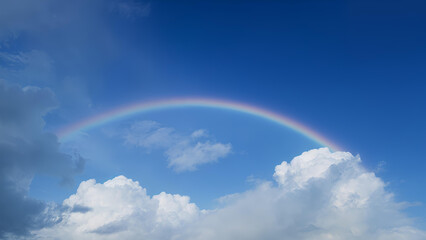 rainbow in the sky