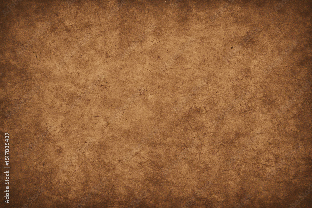 Poster rustic texture backdrop: evoking a sense of history, this brown grunge paper texture with a vintage 