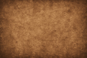 Obraz premium Rustic Texture Backdrop: Evoking a sense of history, this brown grunge paper texture with a vintage feel provides a unique backdrop for adding character and depth to graphic designs.