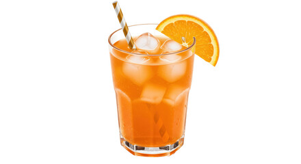 Isolated Orange Juice