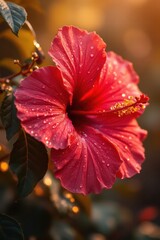 red and yellow flower