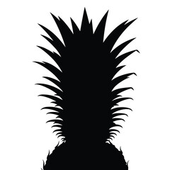 silhouette of a cactus