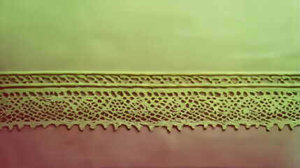 Intricate lace weaves whisper tales of ancestral craftsmanship, evoking Slow Art Day charm and National Craft Month reverie