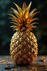 pineapple in water