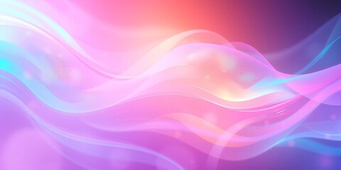 Fototapeta premium Abstract colorful background with soft purple and blue wave design, a smooth digital art illustration