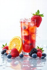 fresh fruit cocktail