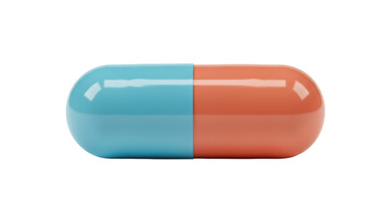 Isolated Medicine Capsule