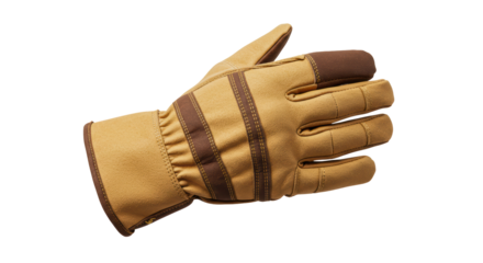 Isolated Leather Work Glove