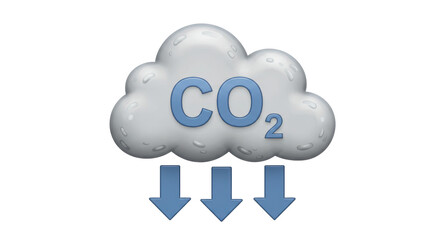 Isolated CO2 Cloud