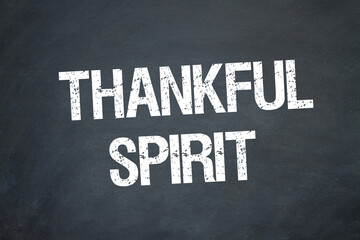 Obraz premium Thankful Spirit 