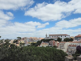 Obraz premium Lisbon view from Castelo de São Jorge