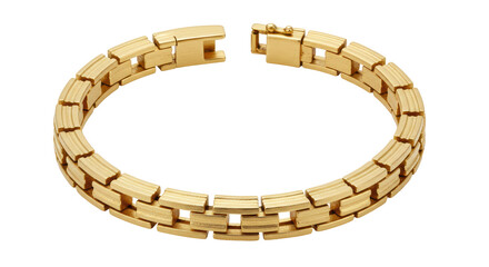 Naklejka premium Isolated Gold Bracelet