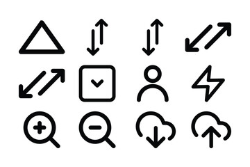 Professional UI essentials for digital products Ui line icon