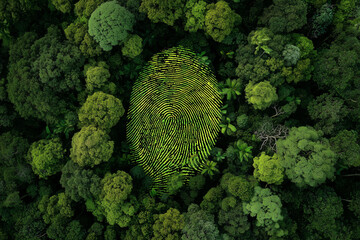 Ecological footprint in forest canopy