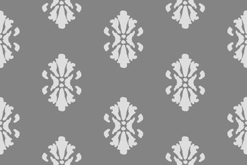 Seamless fabric pattern with traditional ornaments Design for backgrounds, carpets, wallpapers, clothes, wraps, batik, fabrics.