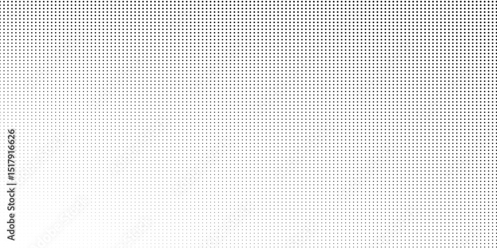 Poster dotted gradient halftone background. horizontal seamless dots pattern in pop art style. abstract mod
