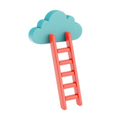 Conceptual representation of career advancement: climbing towards success in the clouds