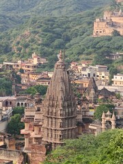 Amber Fort in Jaipur, an architectural mavel at Rajasthan.