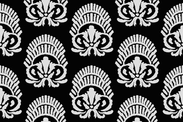 Beautiful Ethnic abstract ikat art. Seamless pattern in tribal,folk embroidery,and Mexican style.Aztec geometric art ornament print.Design for carpet,wallpaper, clothing,wrapping,fabric,cover