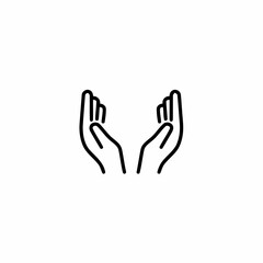 hand sign vector