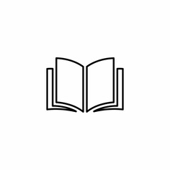 open book vector illustration