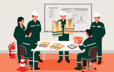 Essential Safety Training High-Visibility Gear and Workplace Protection