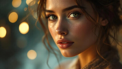 Portrait of a natural girl 