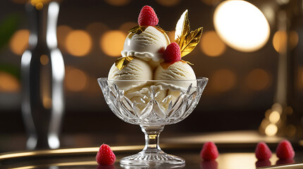 ice cream dessert