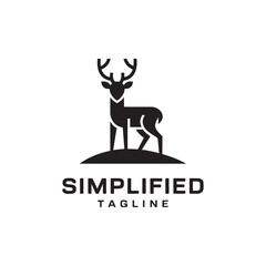Deer Logo Design Vector, Unique and Professional Deer Logo Design.