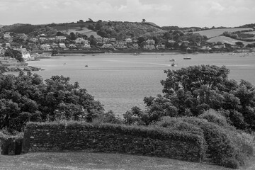 Die Stadt Falmouth in cornwall