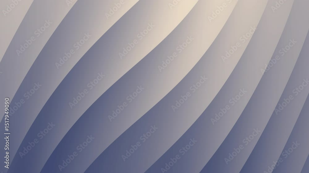 Poster curved, gradient bands in soft blue and beige create a modern, abstract background design, abstract 