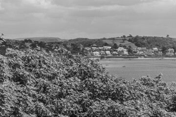 falmouth an der küste von Cornwall in England