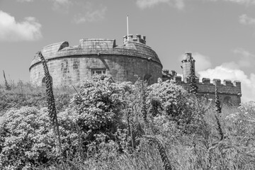 falmouth an der küste von Cornwall in England