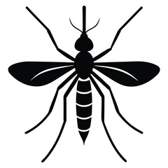 white background mosquito icon