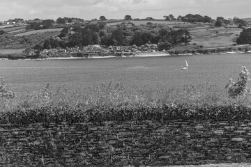 falmouth an der küste von Cornwall in England