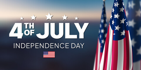 Happy 4th of July USA Background