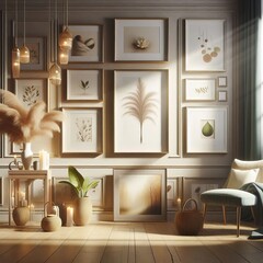 Picture Lighting Highlighting framed artwork