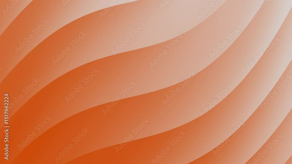 Poster soft orange abstract waves create a smooth, flowing background with gentle gradients and curves, abs