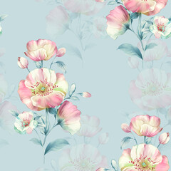Flowers pattern allover pattern all over abstract pattern