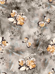 Flowers pattern allover pattern all over abstract pattern