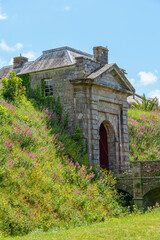 Falmouth und die Landschaft von Cornwall in England