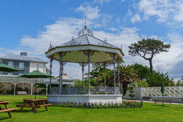 Falmouth und die Landschaft von Cornwall in England