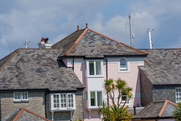 falmouth an der küste von Cornwall in England